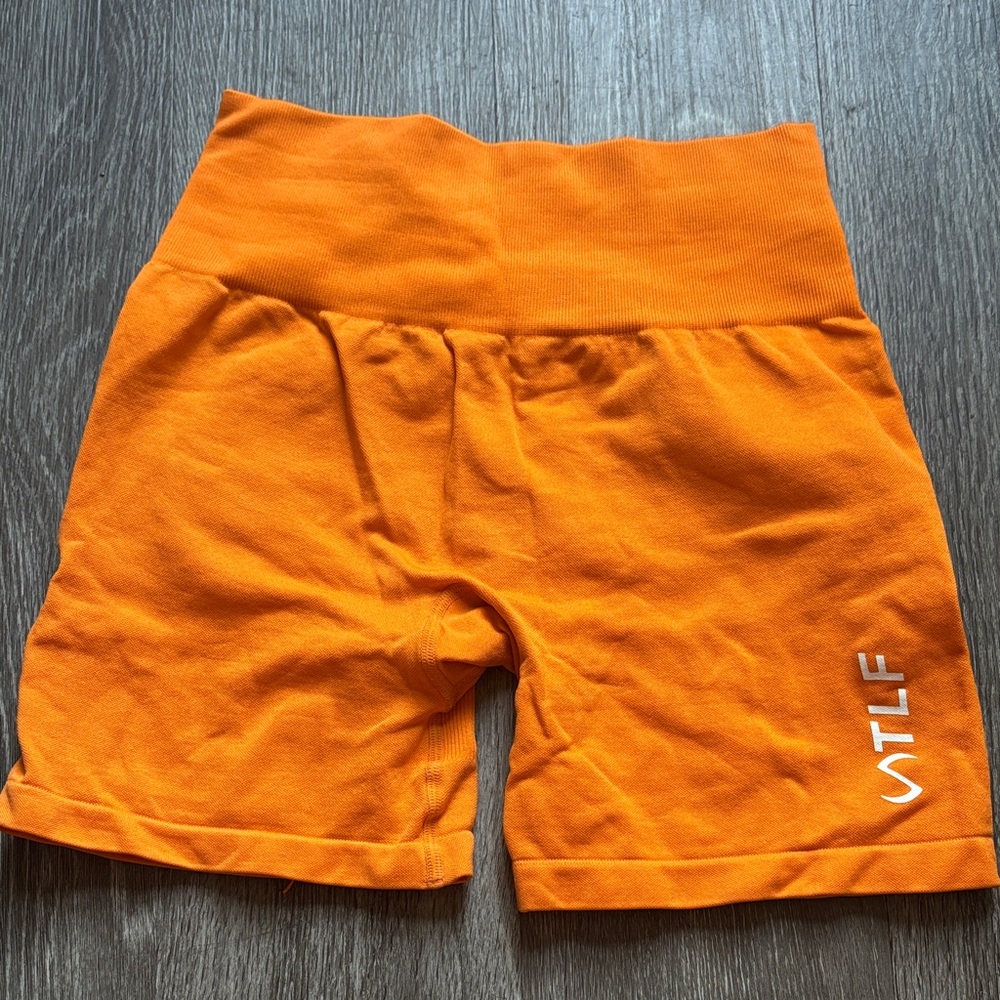 TLF Women's Orange Athletic Shorts